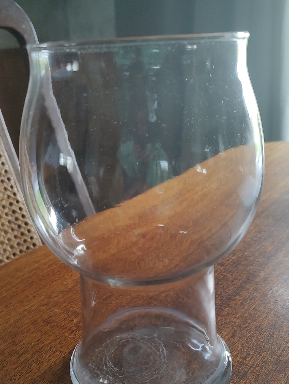 Clear Glass Hurricane Vase For Floating Candle